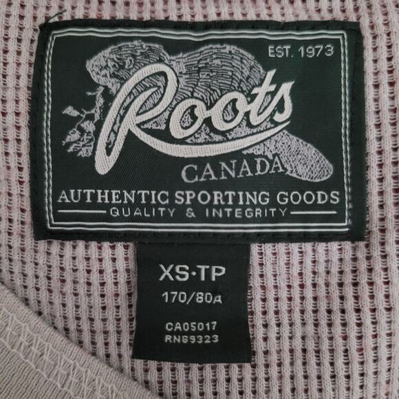 Roots Canada Long Johns XS Red One Piece Thermal Joggers Base Layer Loungewear - Picture 7 of 12